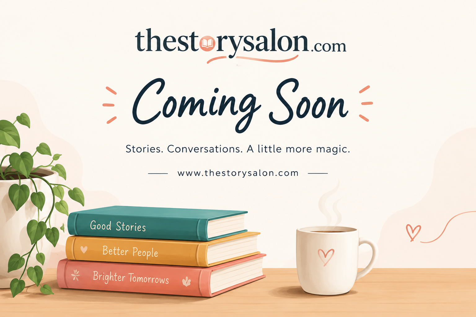 The Story Salon — books, coffee and stories